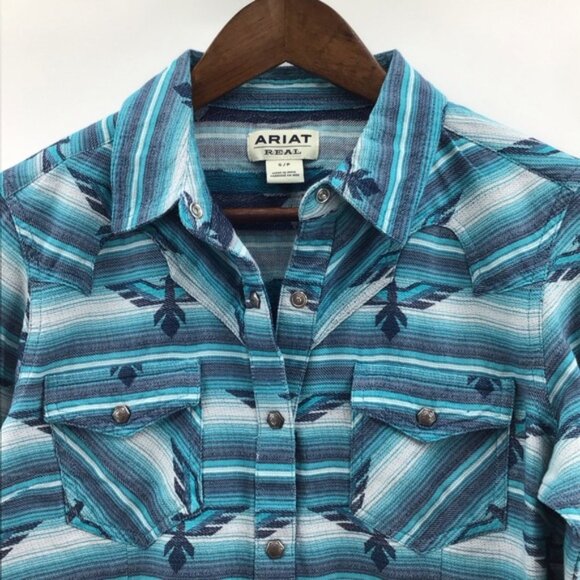 Ariat Real Wild Thunderbird Long Sleeve Shirt - Picture 4 of 16